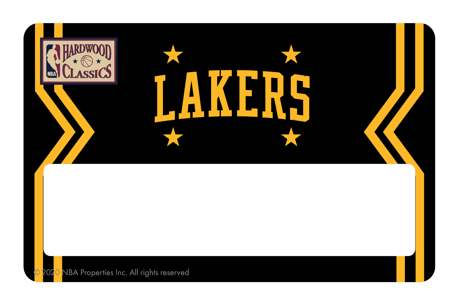 Los Angeles Lakers: Away Warmups Hardwood Classics