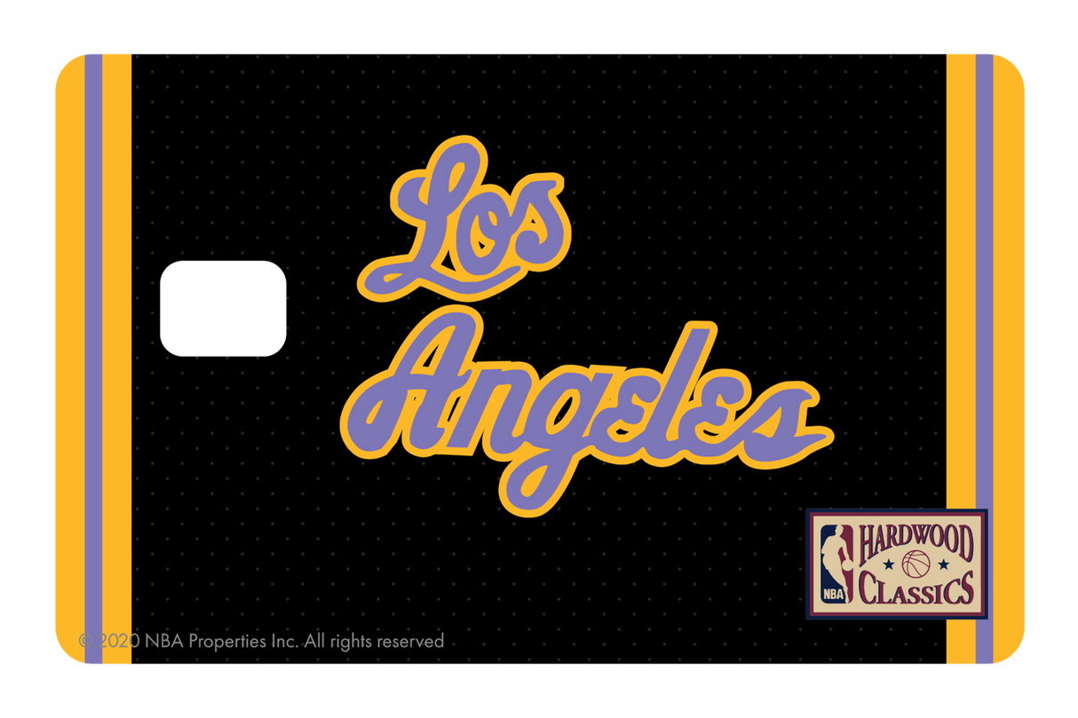 Los Angeles Lakers: Away Hardwood Classics - Card Covers - NBALAB - CUCU Covers