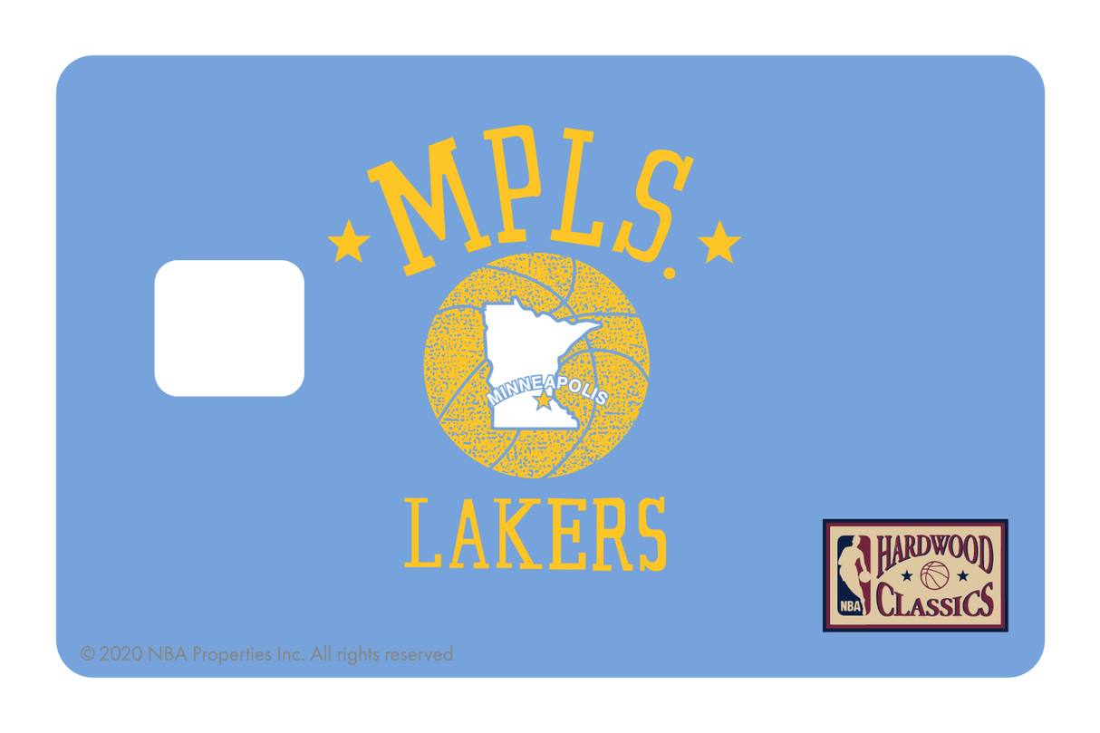 Los Angeles Lakers: Throwback Hardwood Classics - Card Covers - NBALAB - CUCU Covers