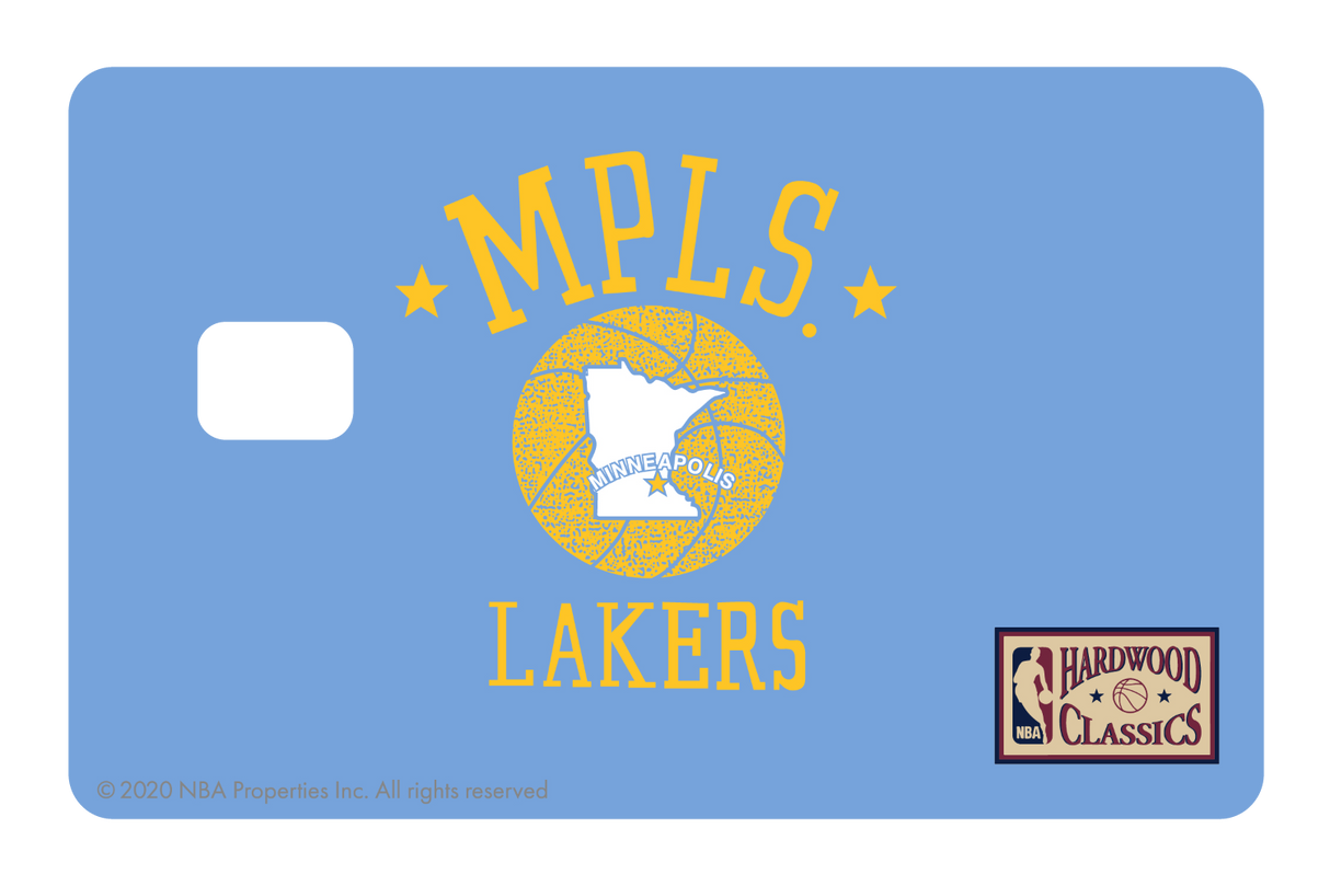 Los Angeles Lakers: Throwback Hardwood Classics - Card Covers - NBALAB - CUCU Covers