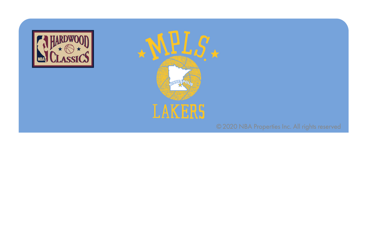 Los Angeles Lakers: Throwback Hardwood Classics - Card Covers - NBALAB - CUCU Covers