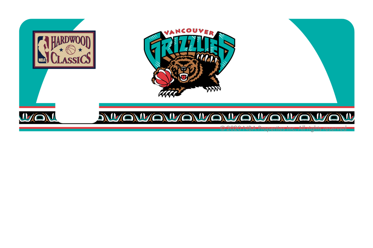 Memphis Grizzlies: Home Warmups Hardwood Classics - Card Covers - NBALAB - CUCU Covers