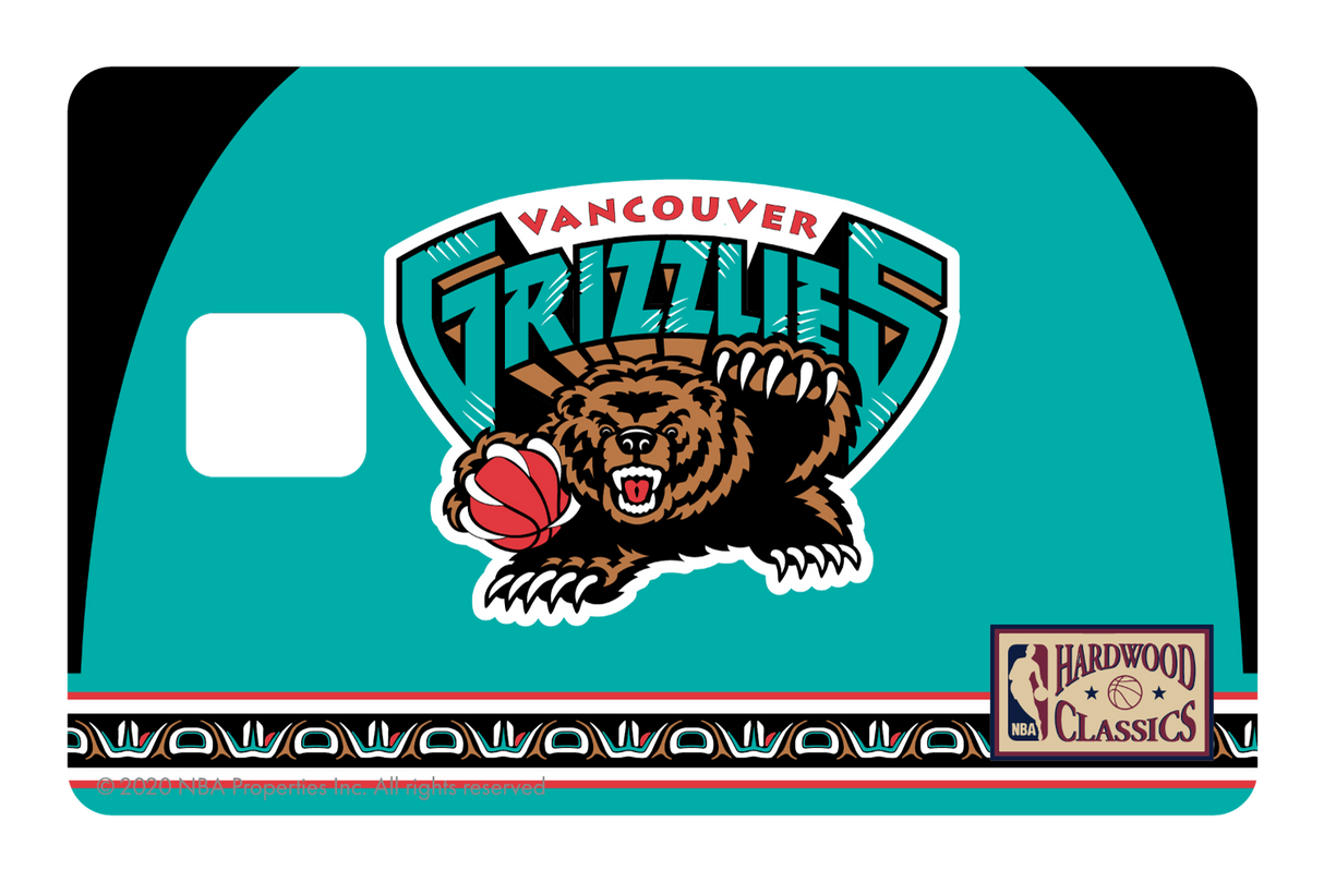 Memphis Grizzlies: Away Warmups Hardwood Classics - Card Covers - NBALAB - CUCU Covers