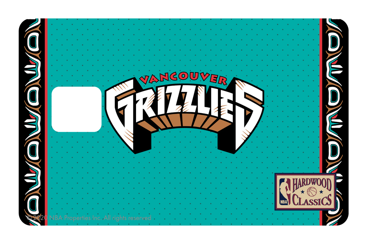 Memphis Grizzlies: Away Hardwood Classics - Card Covers - NBALAB - CUCU Covers