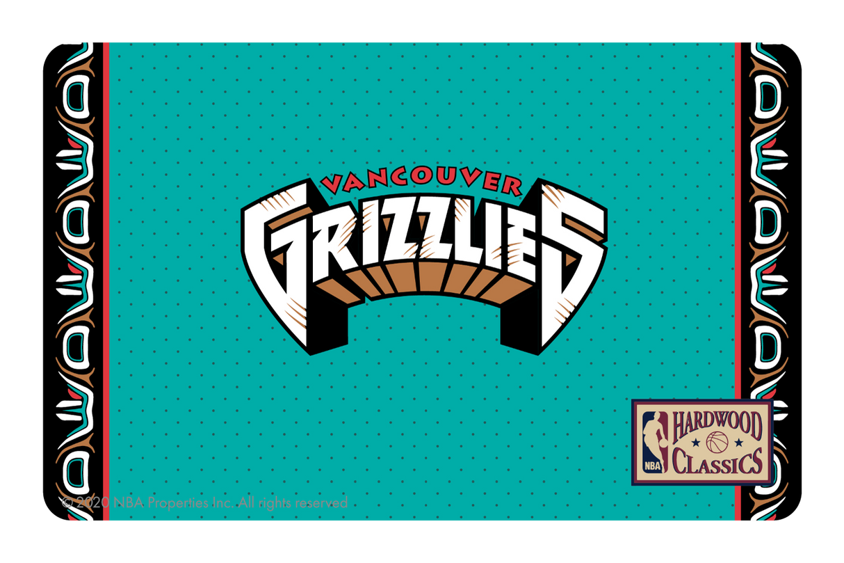 Memphis Grizzlies: Away Hardwood Classics - Card Covers - NBALAB - CUCU Covers