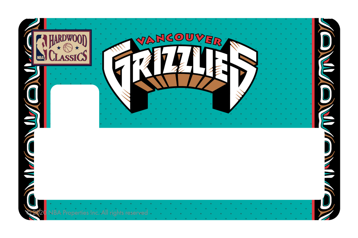 Memphis Grizzlies: Away Hardwood Classics - Card Covers - NBALAB - CUCU Covers