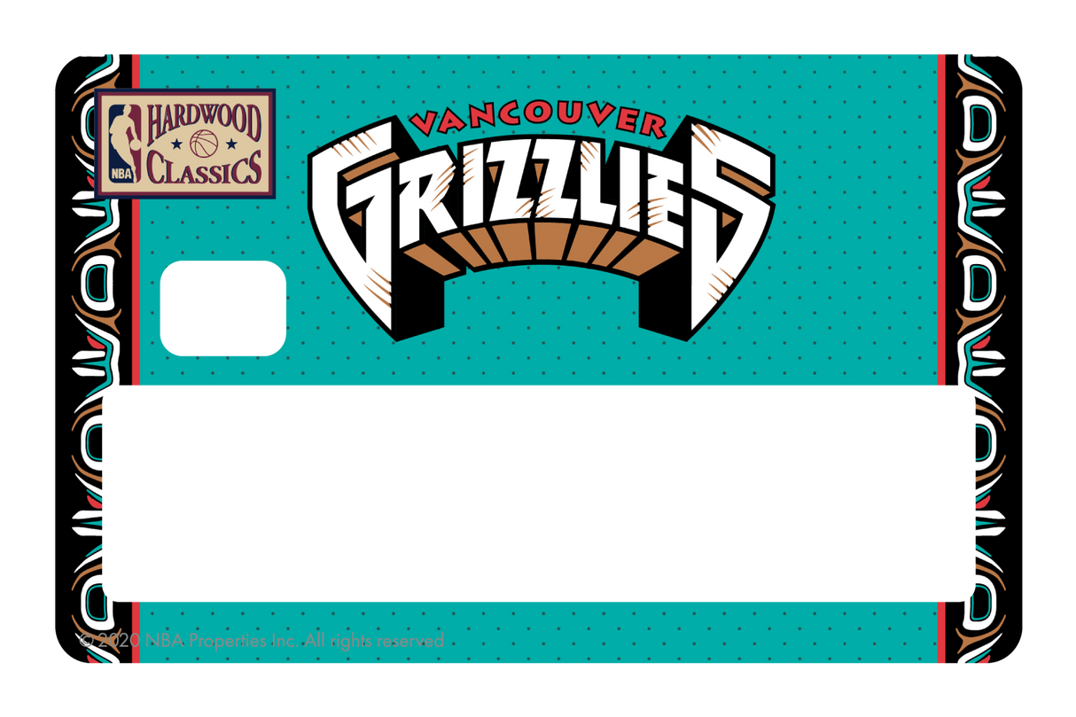 Memphis Grizzlies: Away Hardwood Classics - Card Covers - NBALAB - CUCU Covers
