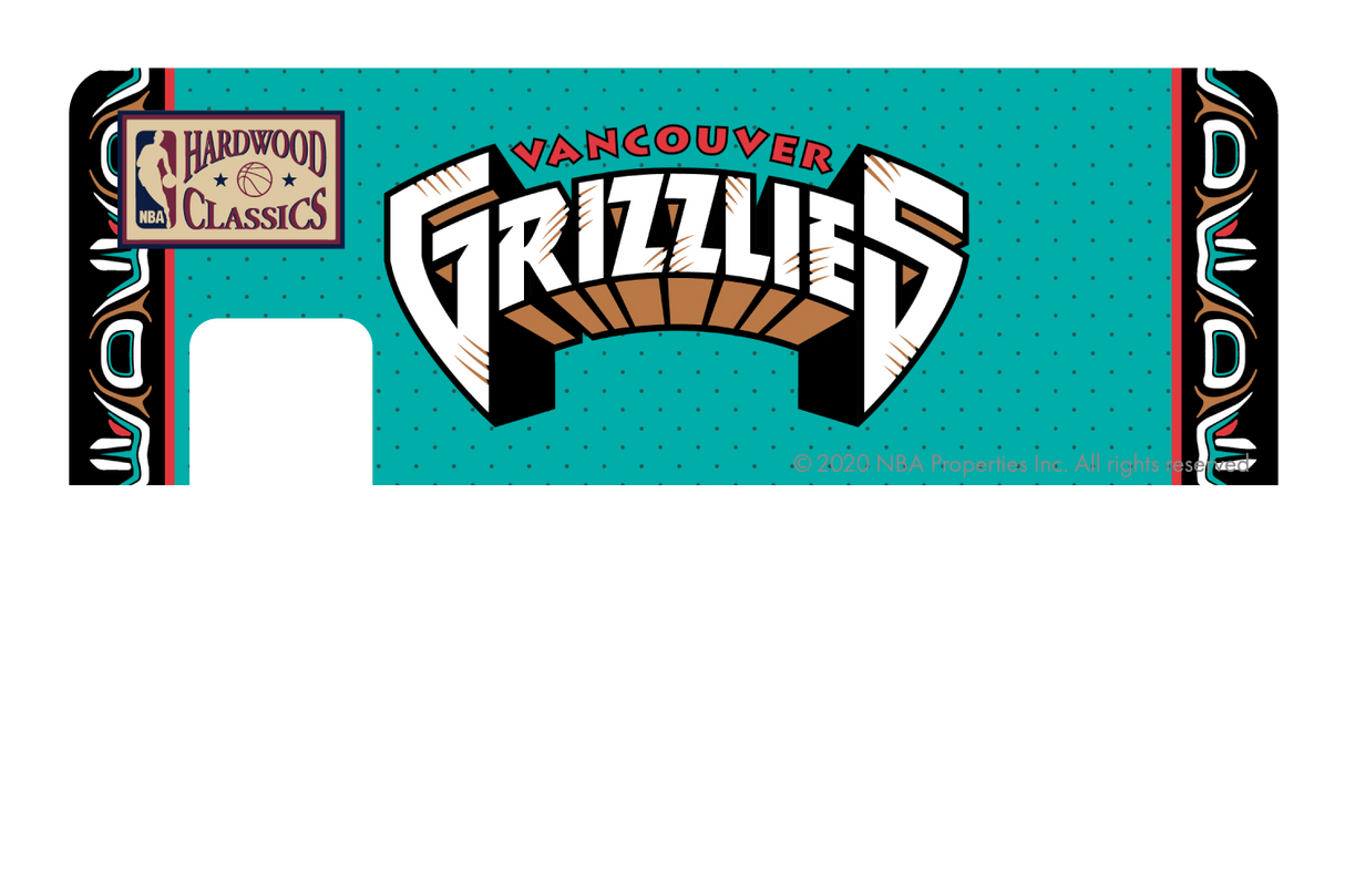 Memphis Grizzlies: Away Hardwood Classics - Card Covers - NBALAB - CUCU Covers