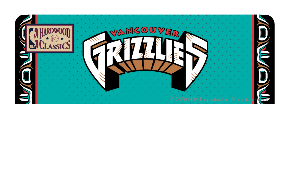 Memphis Grizzlies: Away Hardwood Classics - Card Covers - NBALAB - CUCU Covers
