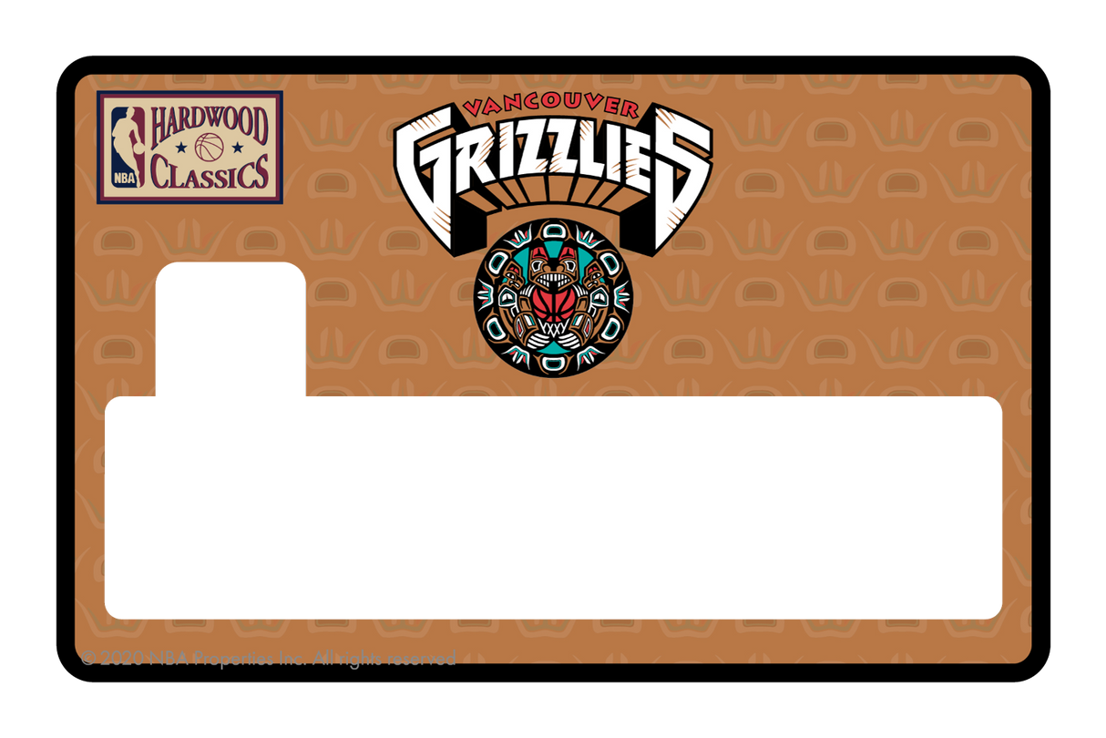 Memphis Grizzlies: Throwback Hardwood Classics - Card Covers - NBALAB - CUCU Covers