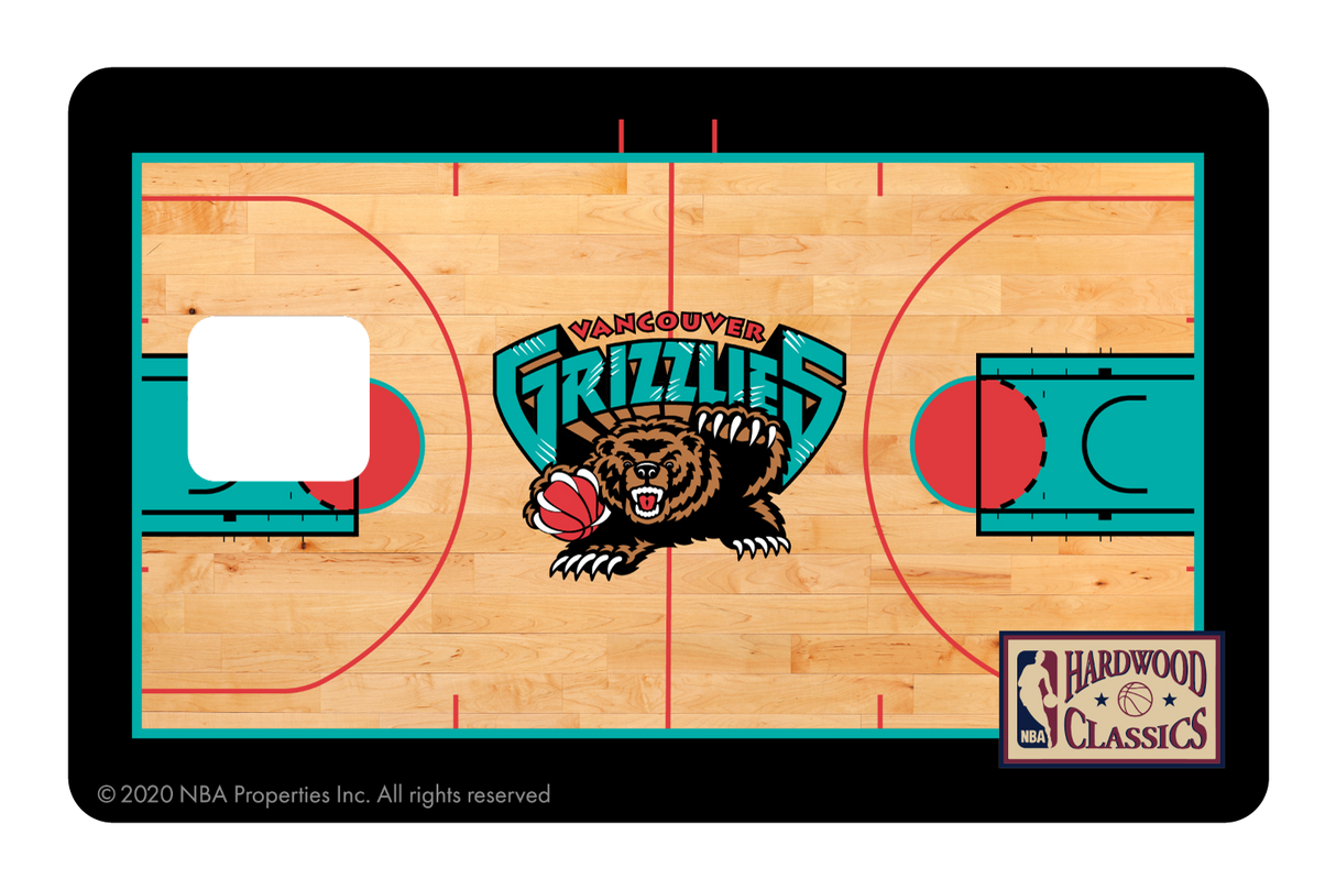 Memphis Grizzlies: Retro Courtside Hardwood Classics - Card Covers - NBALAB - CUCU Covers