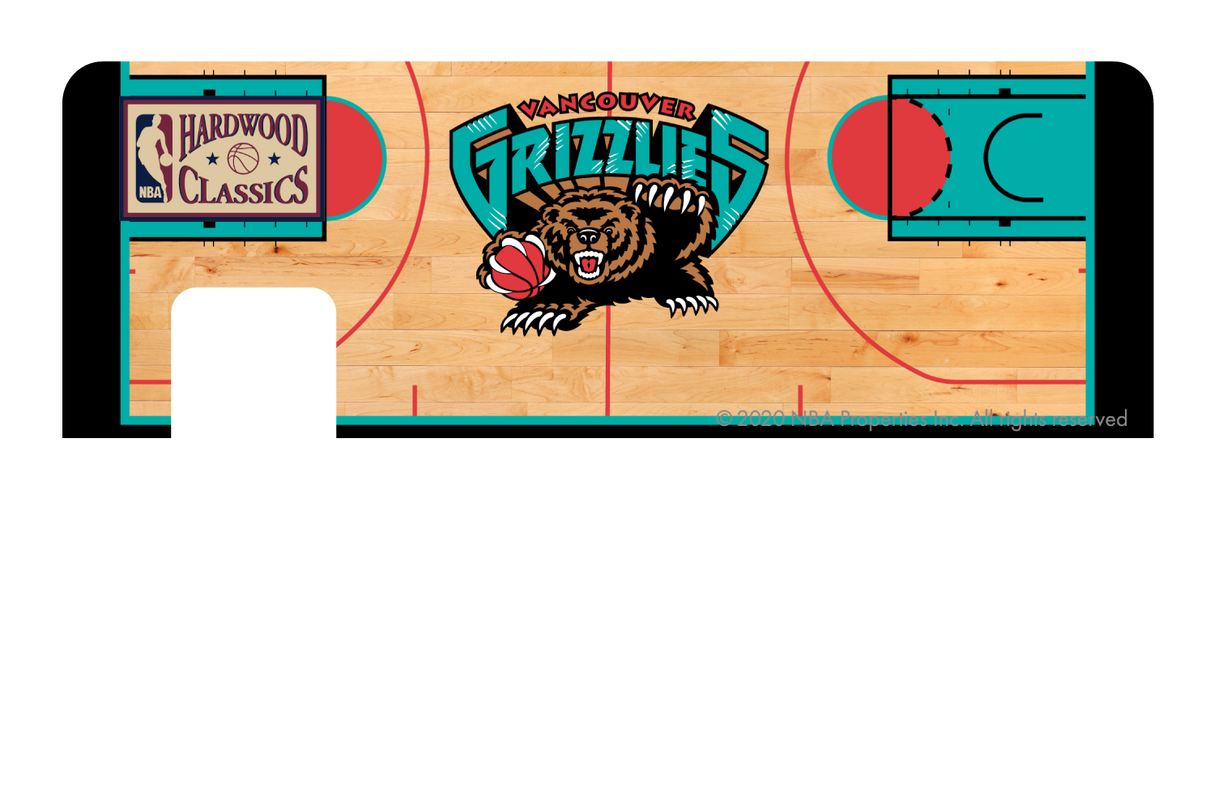 Memphis Grizzlies: Retro Courtside Hardwood Classics - Card Covers - NBALAB - CUCU Covers