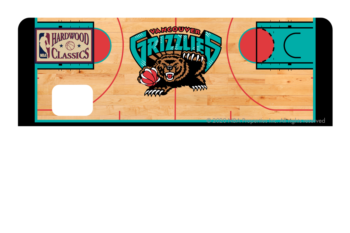 Memphis Grizzlies: Retro Courtside Hardwood Classics - Card Covers - NBALAB - CUCU Covers