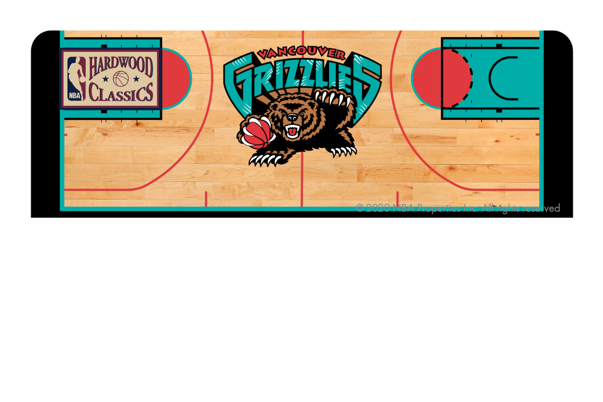 Memphis Grizzlies: Retro Courtside Hardwood Classics - Card Covers - NBALAB - CUCU Covers