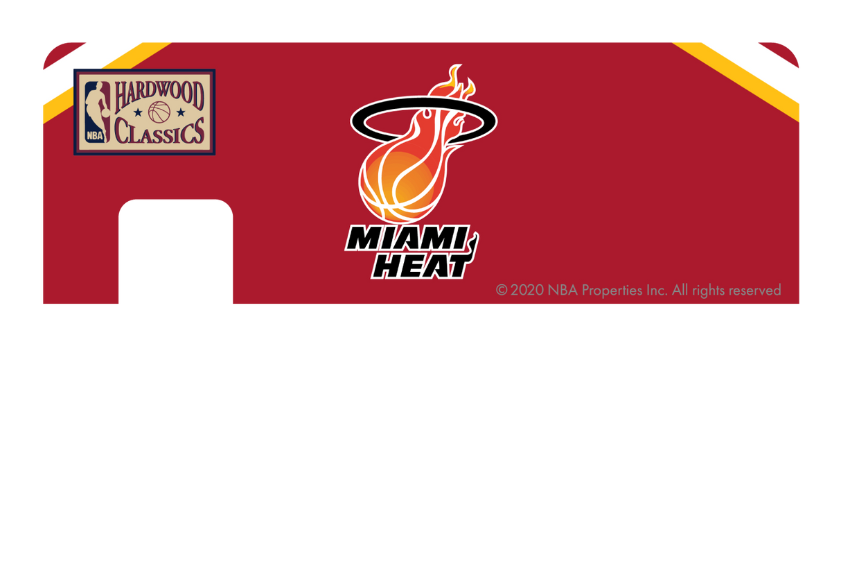 Miami Heat: Home Warmups Hardwood Classics - Card Covers - NBALAB - CUCU Covers
