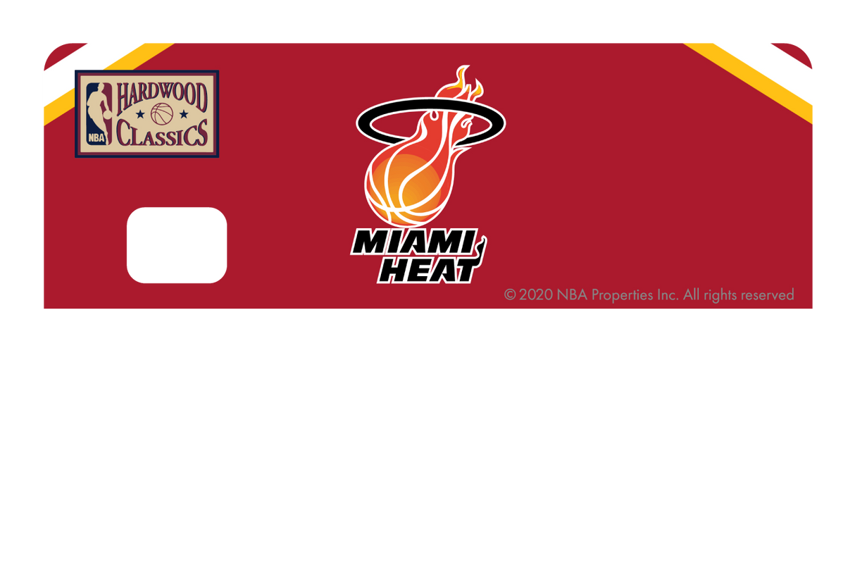 Miami Heat: Home Warmups Hardwood Classics - Card Covers - NBALAB - CUCU Covers