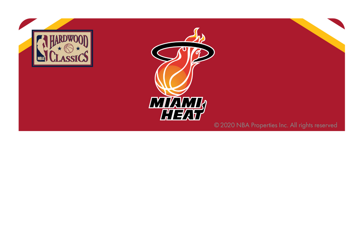 Miami Heat: Home Warmups Hardwood Classics - Card Covers - NBALAB - CUCU Covers