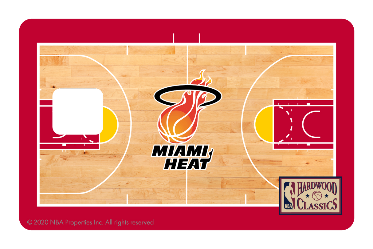 Miami Heat: Retro Courtside Hardwood Classics - Card Covers - NBALAB - CUCU Covers