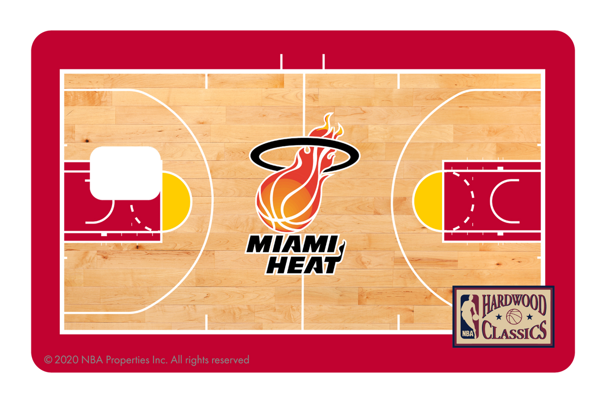 Miami Heat: Retro Courtside Hardwood Classics - Card Covers - NBALAB - CUCU Covers