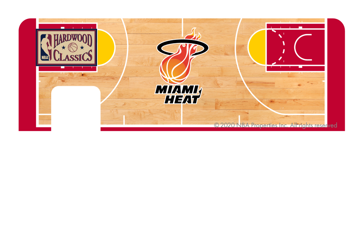 Miami Heat: Retro Courtside Hardwood Classics - Card Covers - NBALAB - CUCU Covers