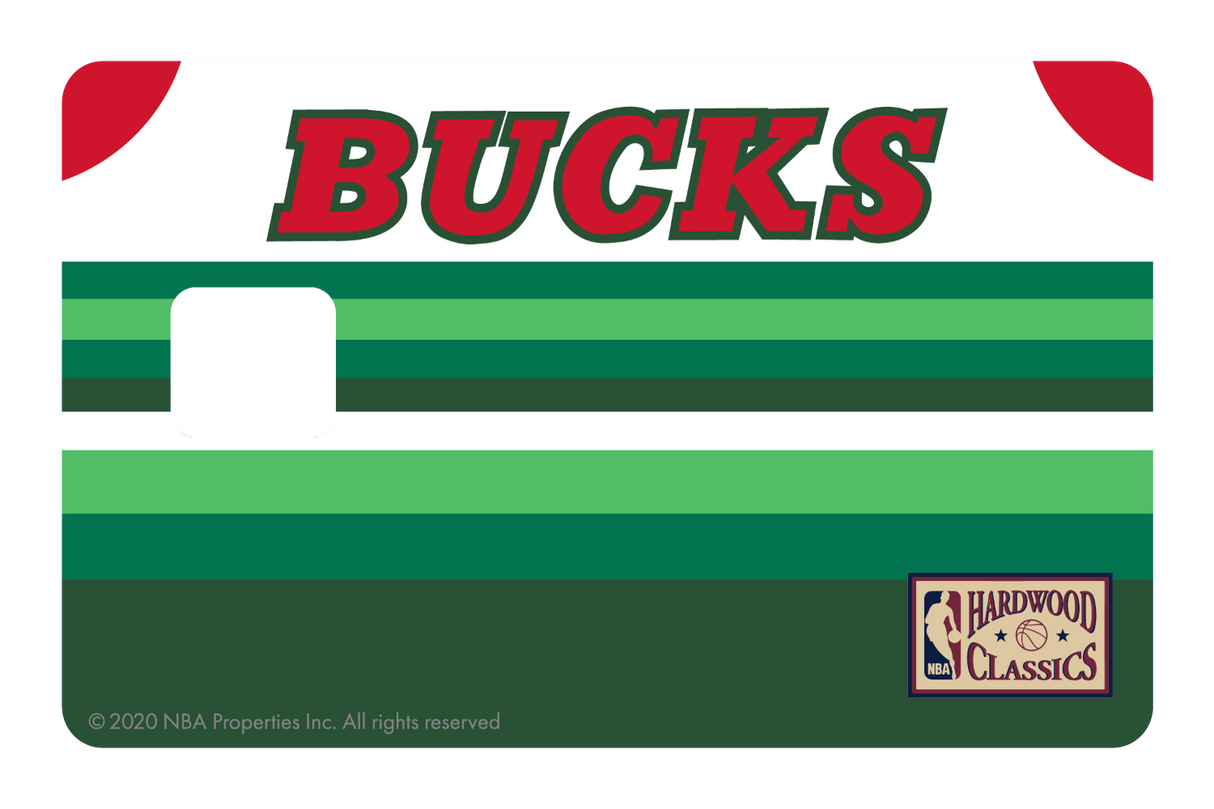 Milwaukee Bucks: Home Warmups Hardwood Classics - Card Covers - NBALAB - CUCU Covers