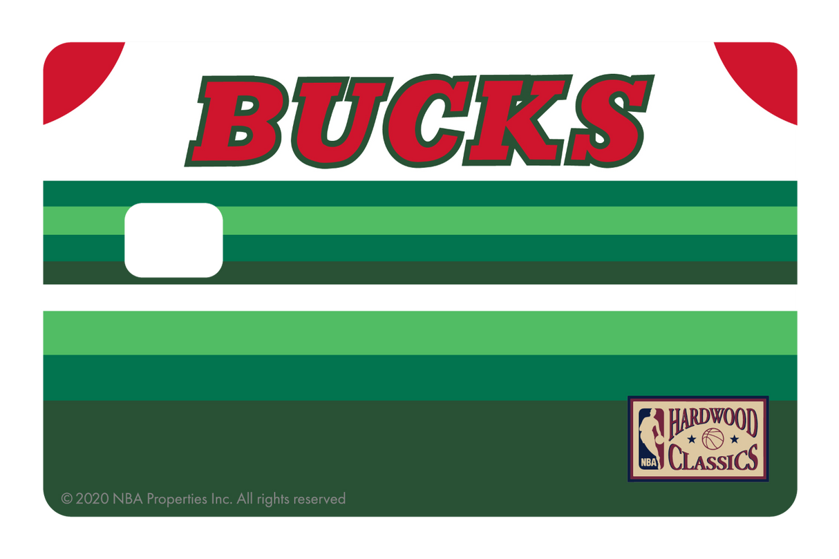 Milwaukee Bucks: Home Warmups Hardwood Classics - Card Covers - NBALAB - CUCU Covers