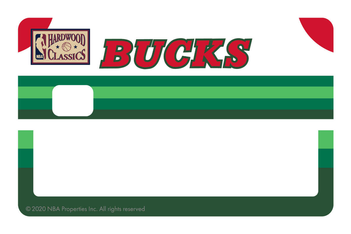 Milwaukee Bucks: Home Warmups Hardwood Classics - Card Covers - NBALAB - CUCU Covers