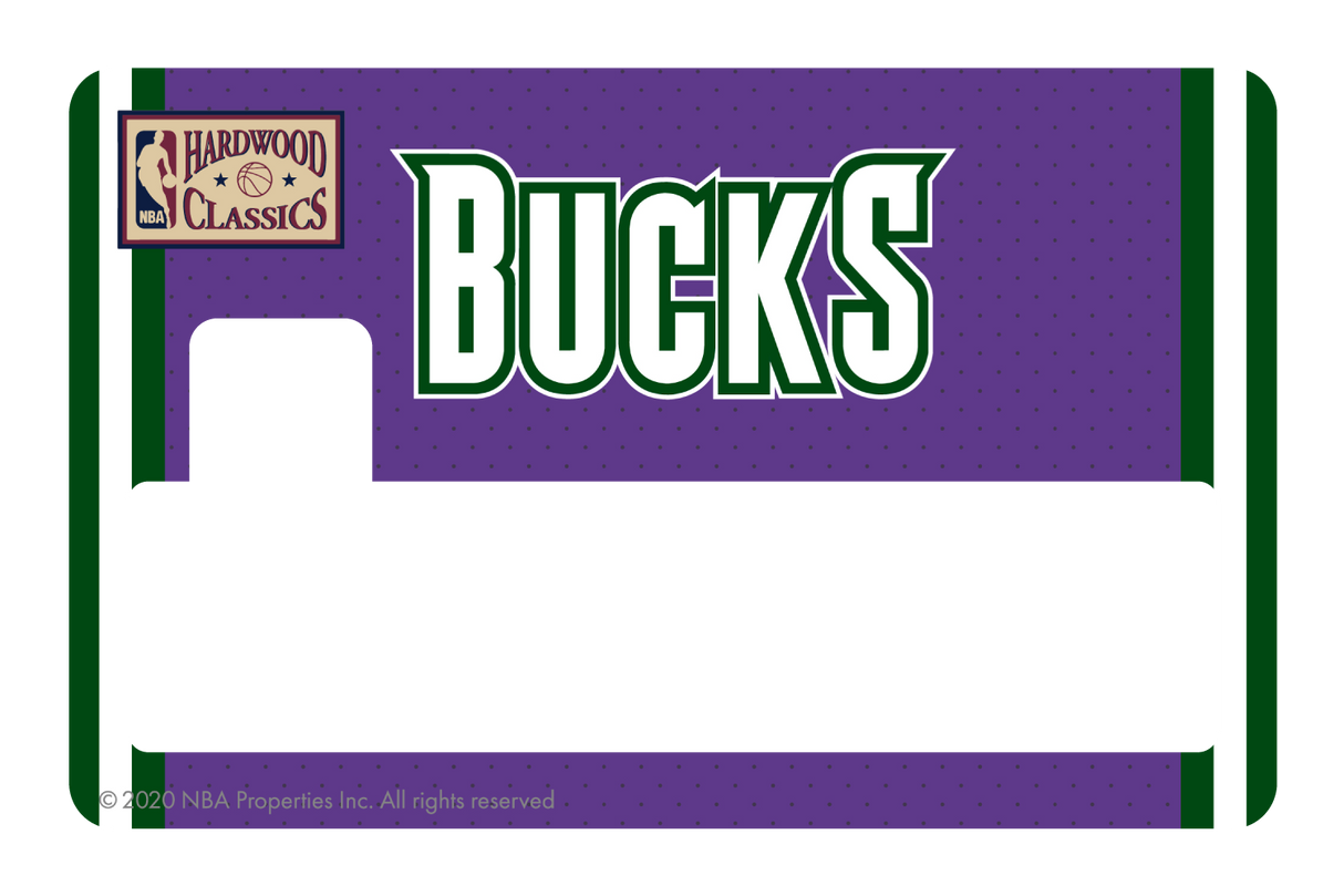 Milwaukee Bucks: Away Hardwood Classics - Card Covers - NBALAB - CUCU Covers