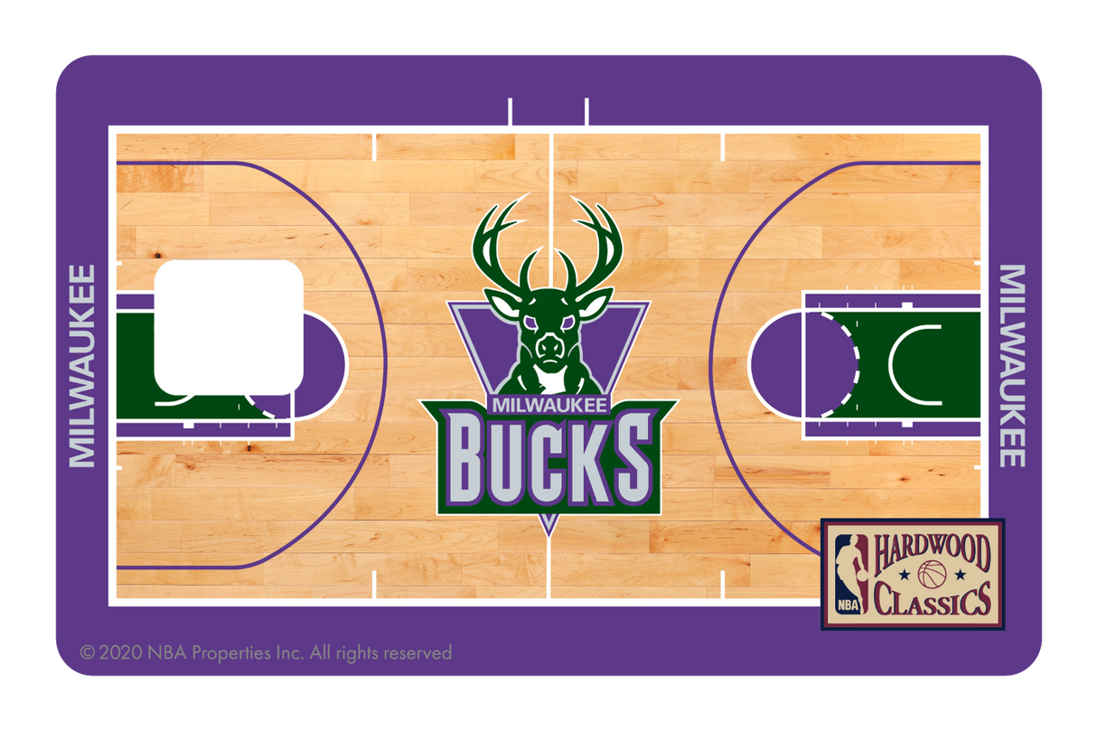 Milwaukee Bucks: Retro Courtside Hardwood Classics - Card Covers - NBALAB - CUCU Covers