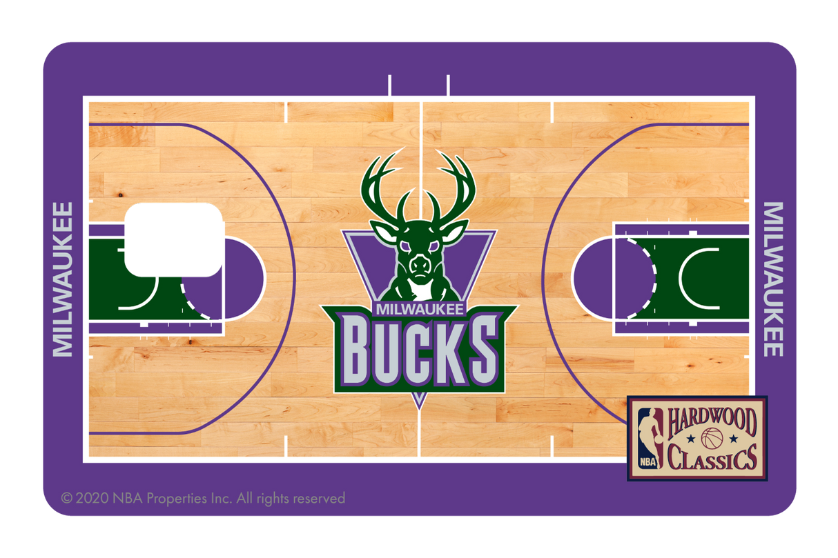 Milwaukee Bucks: Retro Courtside Hardwood Classics - Card Covers - NBALAB - CUCU Covers