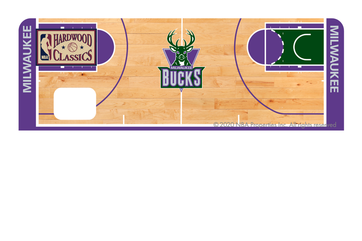Milwaukee Bucks: Retro Courtside Hardwood Classics - Card Covers - NBALAB - CUCU Covers