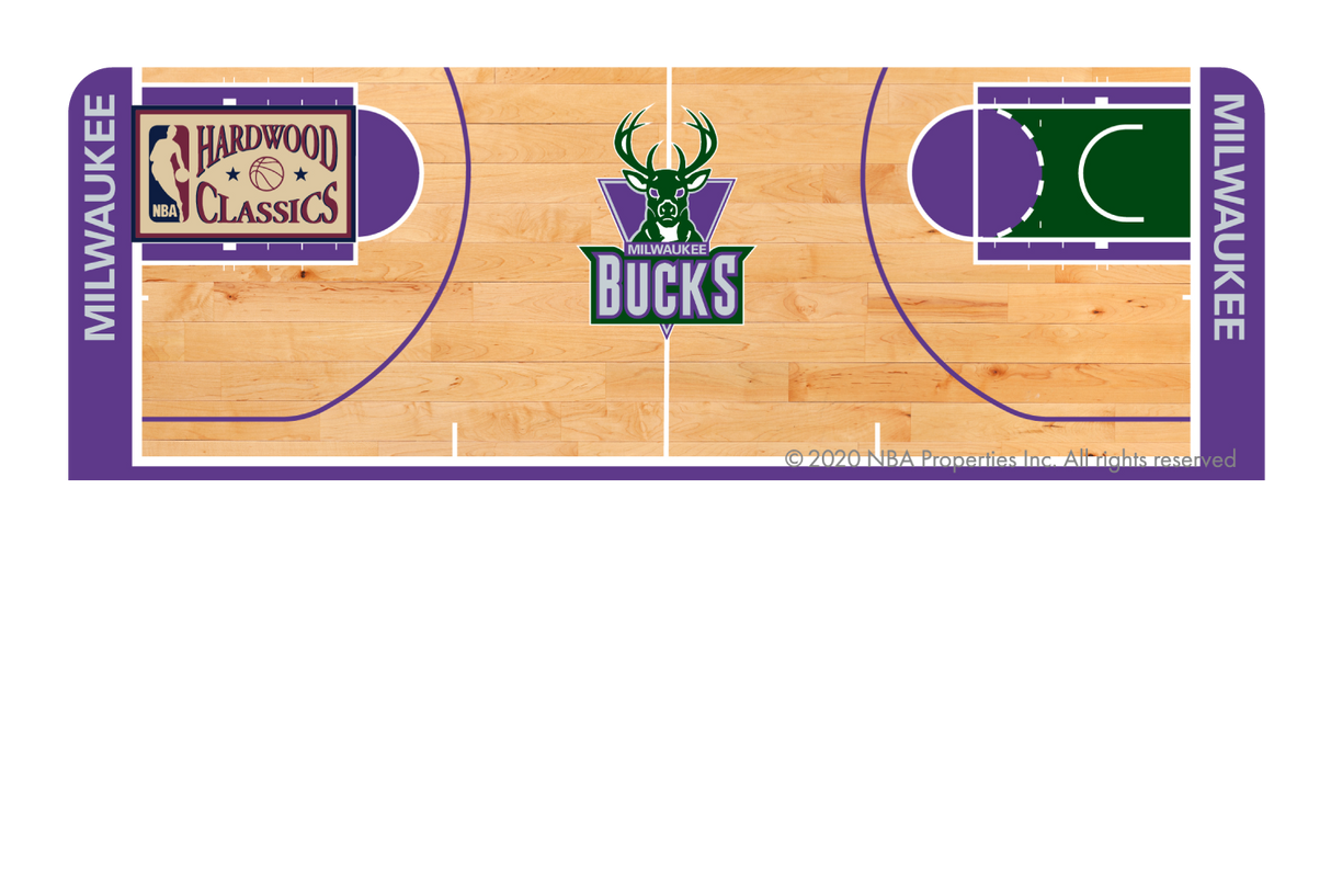 Milwaukee Bucks: Retro Courtside Hardwood Classics - Card Covers - NBALAB - CUCU Covers