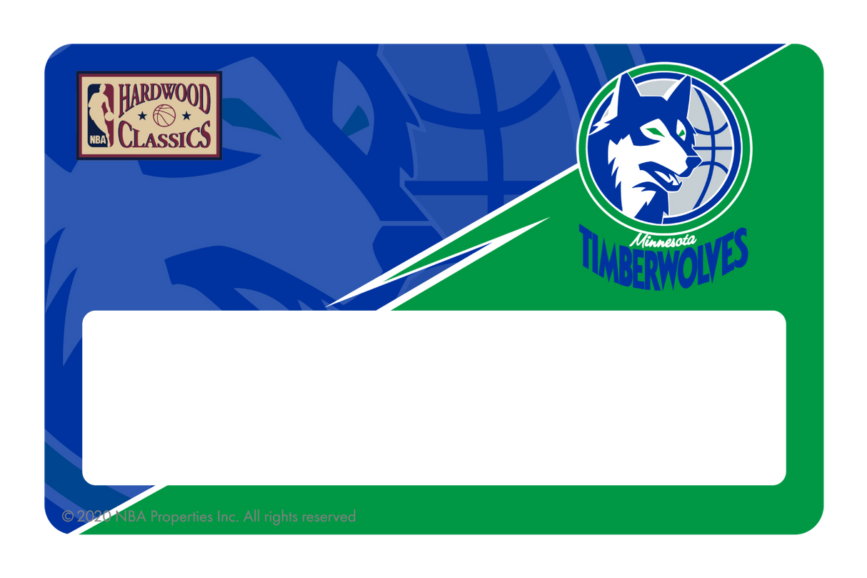 Minnesota Timberwolves: Uptempo Hardwood Classics - Card Covers - NBALAB - CUCU Covers