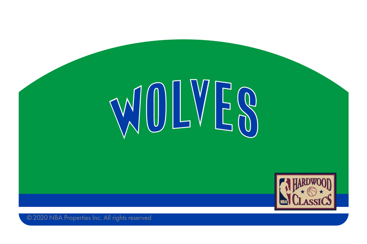 Minnesota Timberwolves: Away Warmups Hardwood Classics - Card Covers - NBALAB - CUCU Covers
