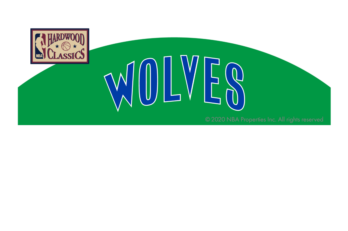 Minnesota Timberwolves: Away Warmups Hardwood Classics - Card Covers - NBALAB - CUCU Covers