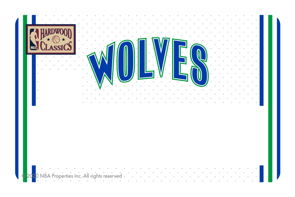 Minnesota Timberwolves: Home Hardwood Classics - Card Covers - NBALAB - CUCU Covers