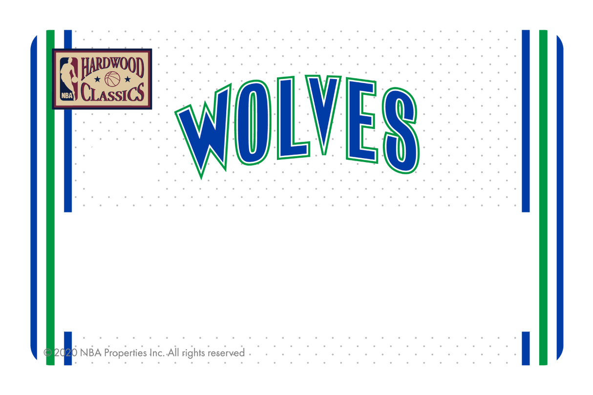 Minnesota Timberwolves: Home Hardwood Classics - Card Covers - NBALAB - CUCU Covers