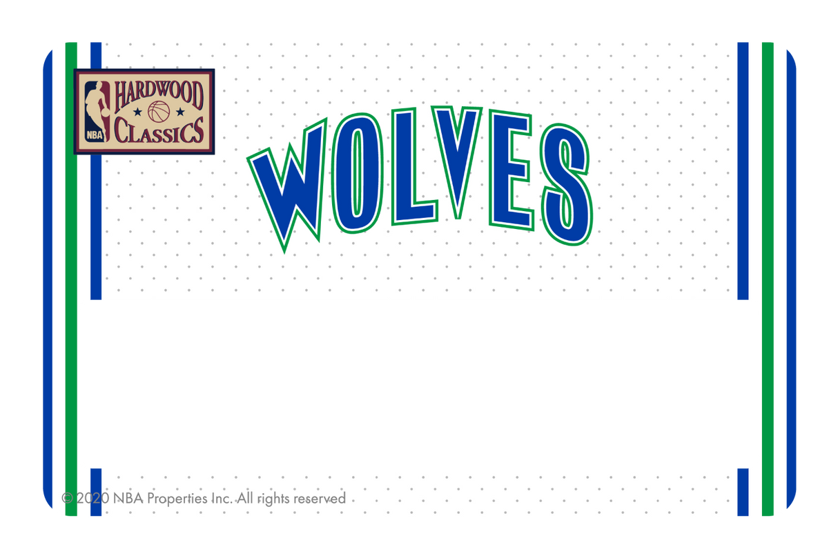 Minnesota Timberwolves: Home Hardwood Classics - Card Covers - NBALAB - CUCU Covers