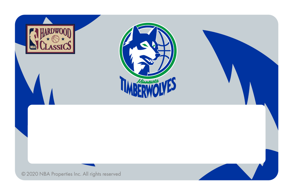 Minnesota Timberwolves: Throwback Hardwood Classics - Card Covers - NBALAB - CUCU Covers