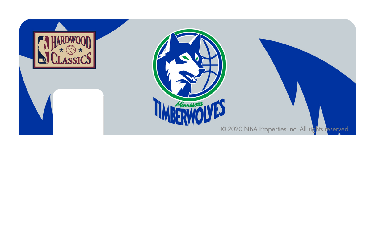 Minnesota Timberwolves: Throwback Hardwood Classics - Card Covers - NBALAB - CUCU Covers