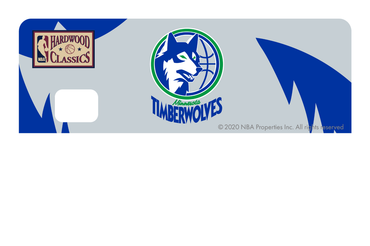 Minnesota Timberwolves: Throwback Hardwood Classics - Card Covers - NBALAB - CUCU Covers