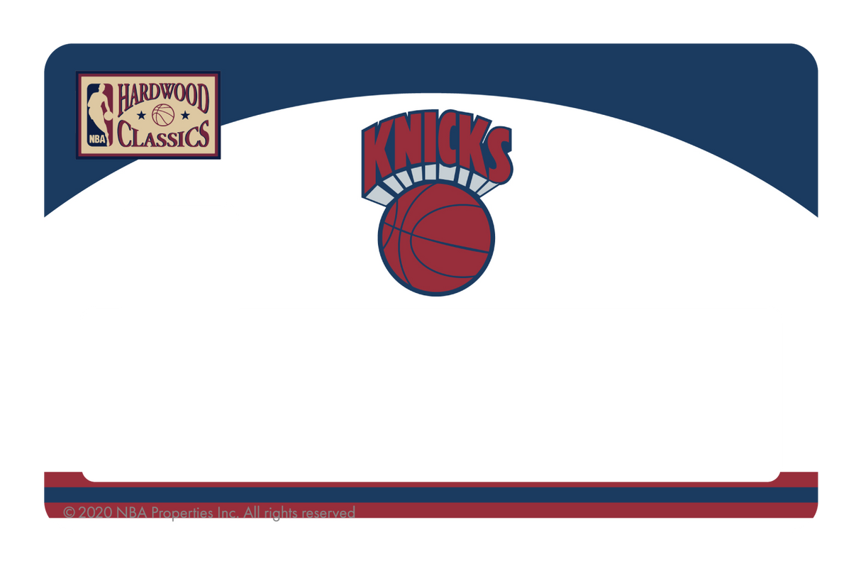New York Knicks: Home Warmups Hardwood Classics - Card Covers - NBALAB - CUCU Covers
