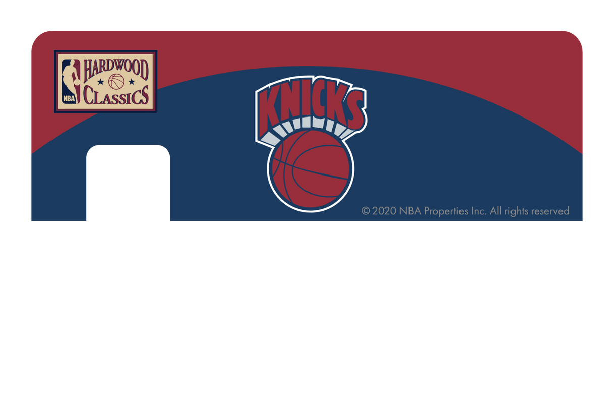 New York Knicks: Away Warmups Hardwood Classics - Card Covers - NBALAB - CUCU Covers