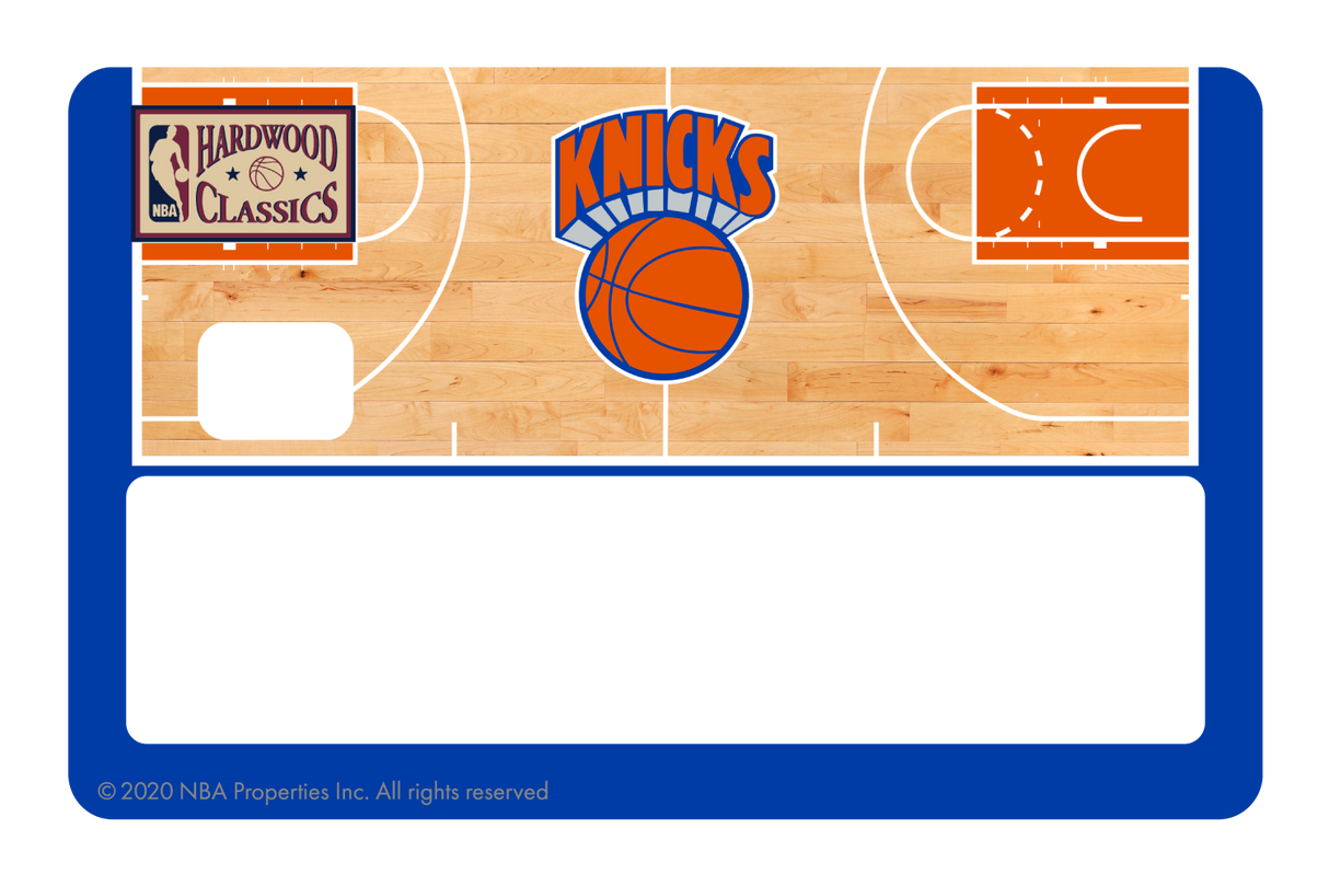 New York Knicks: Retro Courtside Hardwood Classics - Card Covers - NBALAB - CUCU Covers
