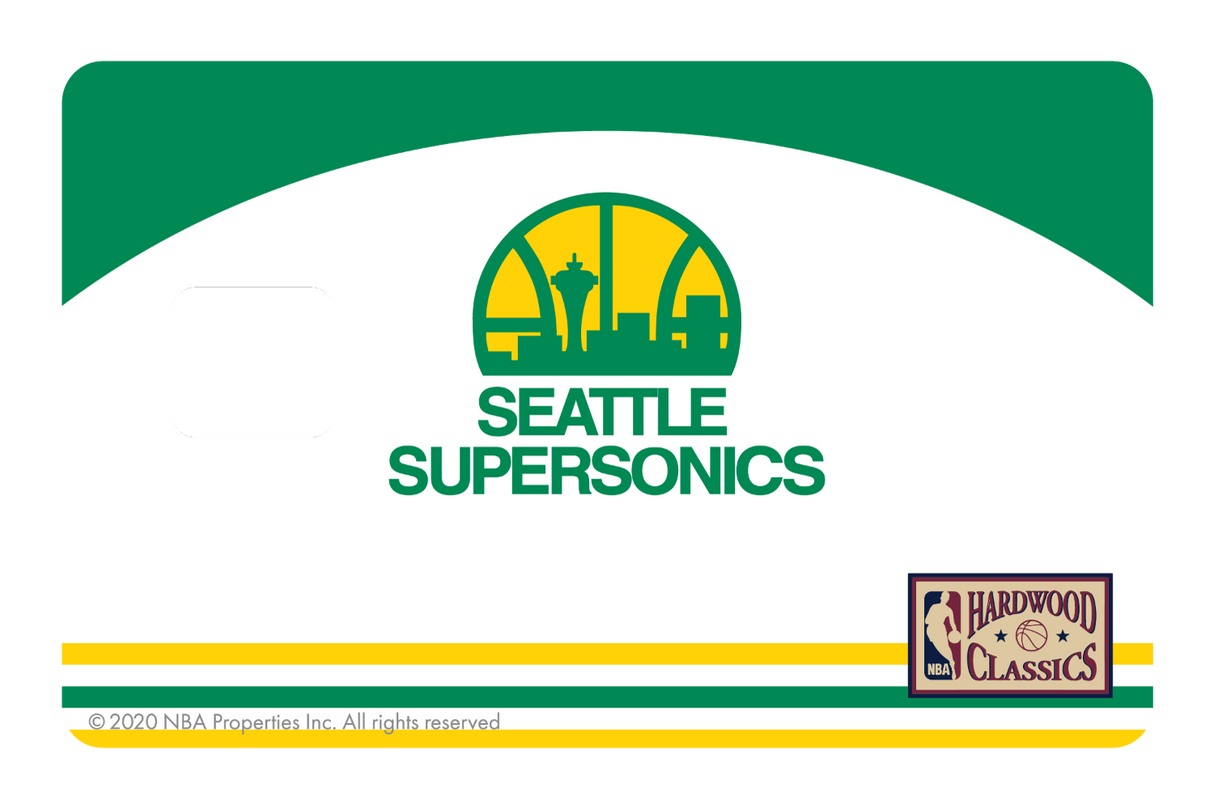 Oklahoma City Thunder: Home Warmups Hardwood Classics - Card Covers - NBALAB - CUCU Covers