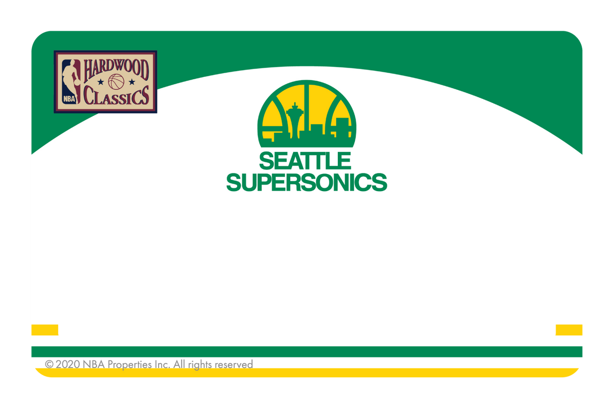 Oklahoma City Thunder: Home Warmups Hardwood Classics - Card Covers - NBALAB - CUCU Covers