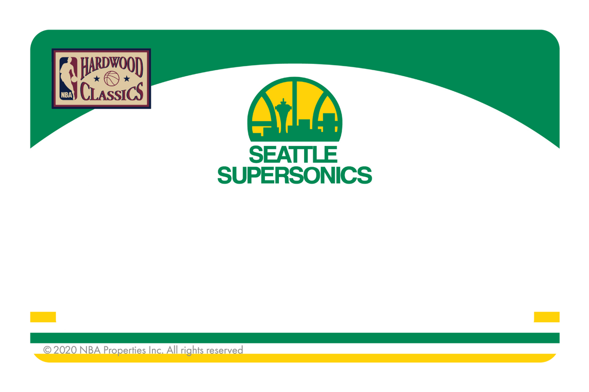 Oklahoma City Thunder: Home Warmups Hardwood Classics - Card Covers - NBALAB - CUCU Covers