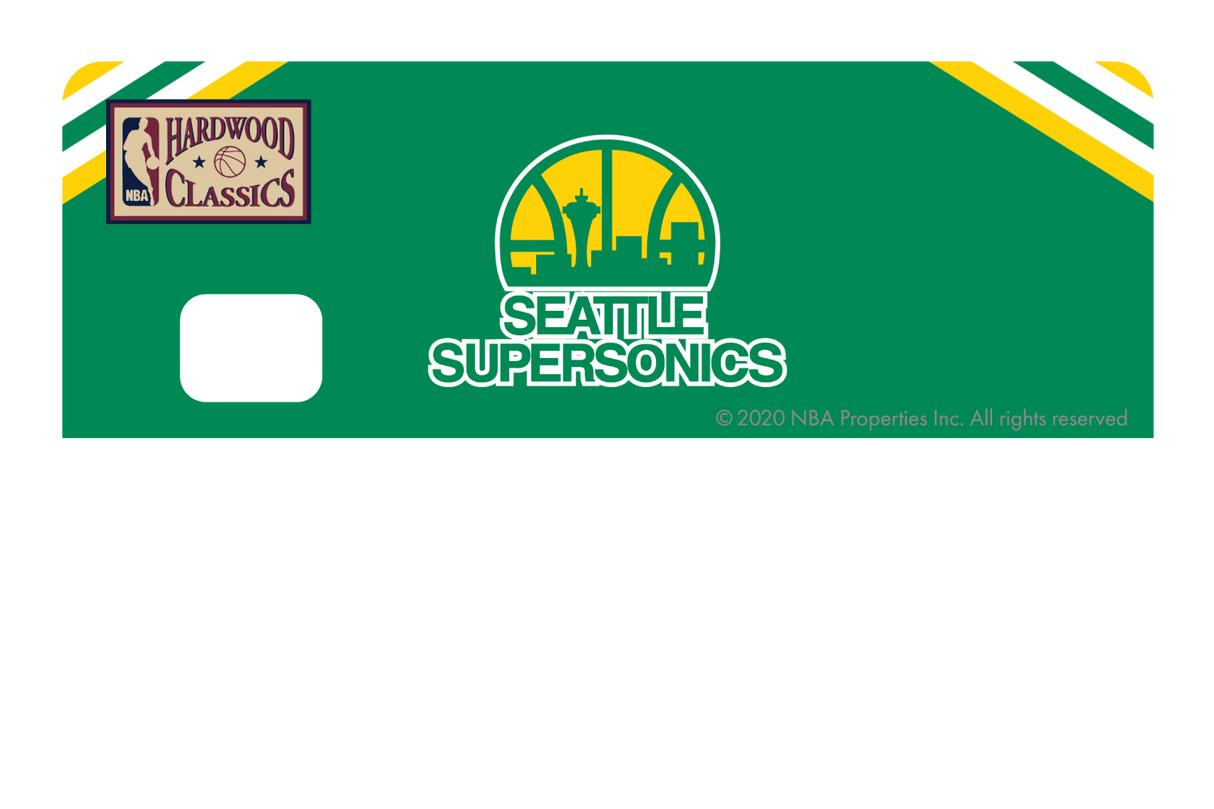 Oklahoma City Thunder: Away Warmups Hardwood Classics - Card Covers - NBALAB - CUCU Covers