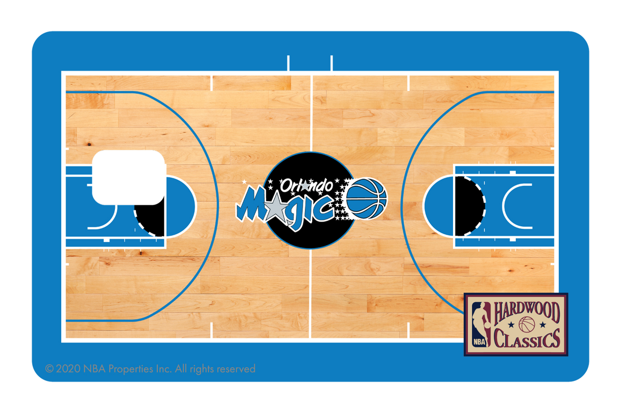 Orlando Magic: Retro Courtside Hardwood Classics - Card Covers - NBALAB - CUCU Covers