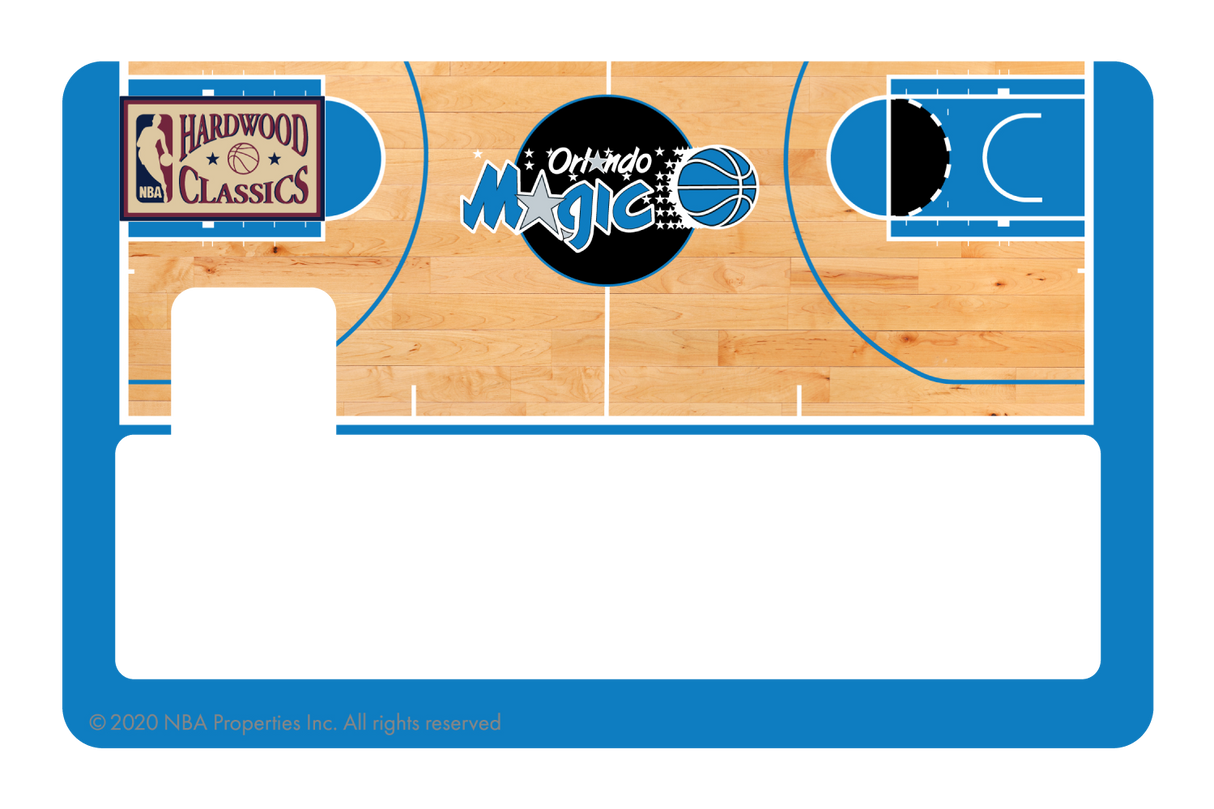 Orlando Magic: Retro Courtside Hardwood Classics - Card Covers - NBALAB - CUCU Covers